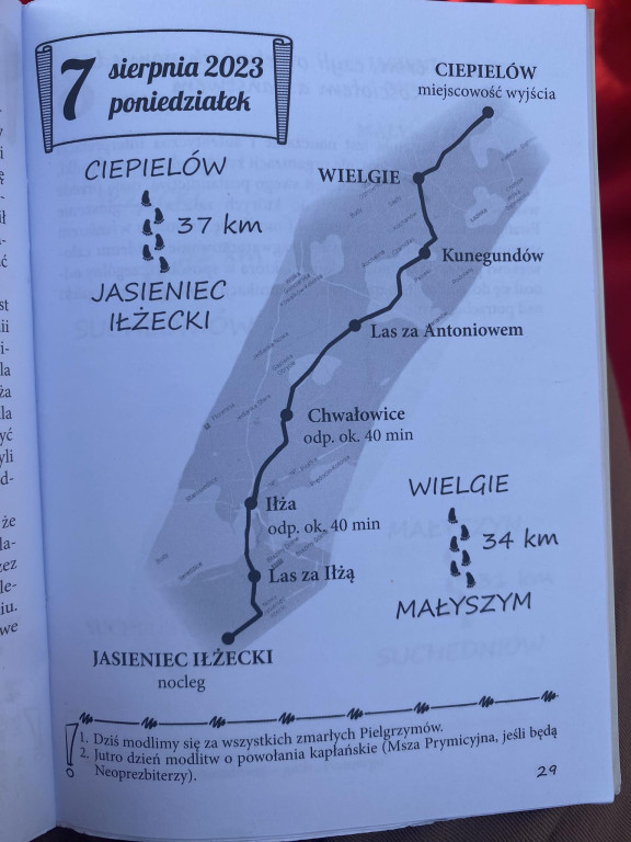 Piesza pielgrzymka na Jasną Górę - dzień piąty