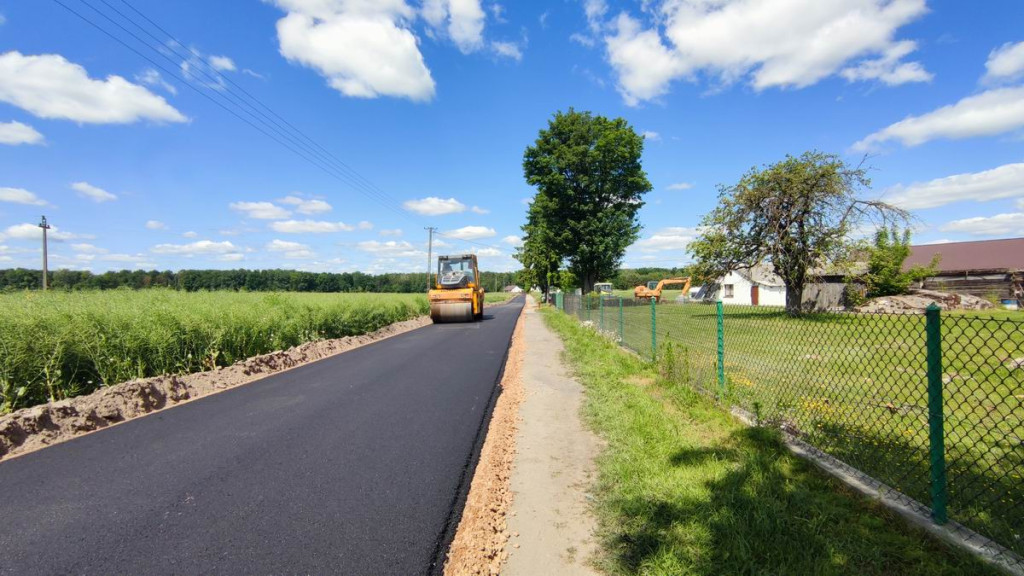 Modernizacja dróg w gminie Wohyń