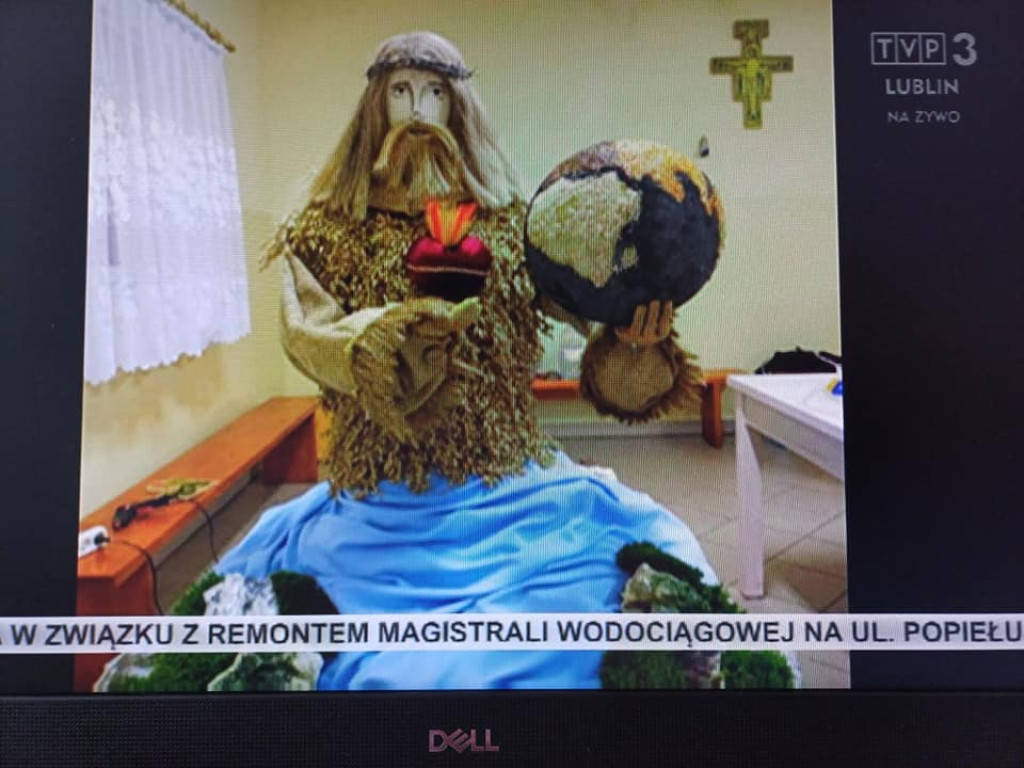 Wójt i dyrektor GOK-u w Ulanie w telewizji