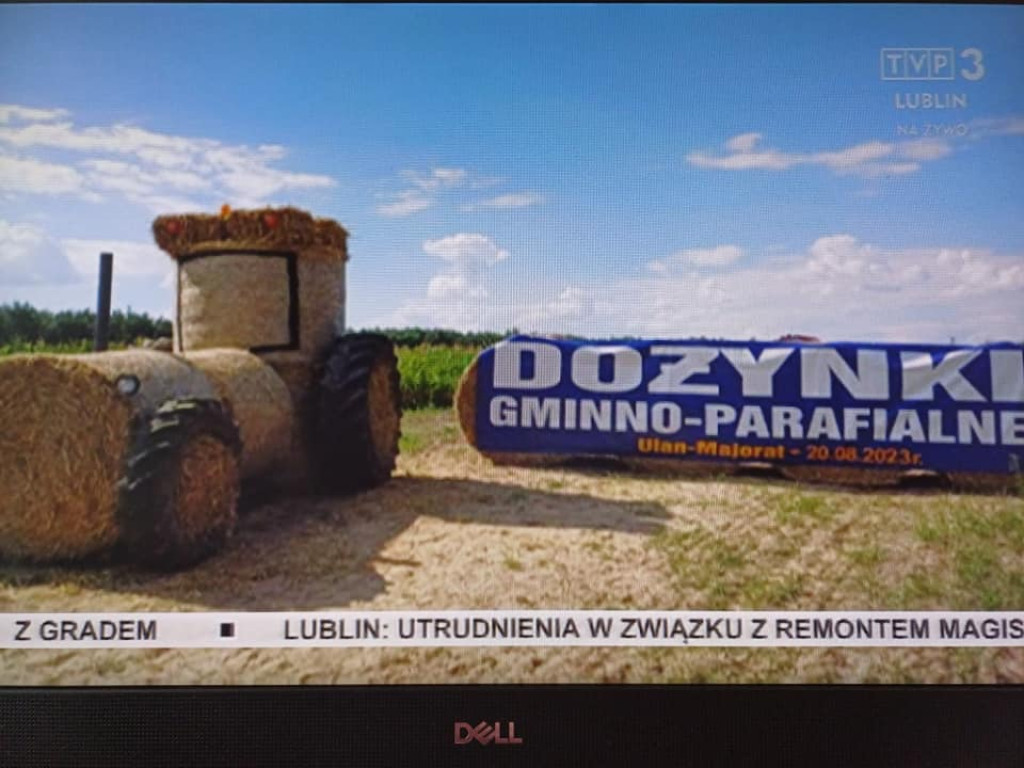 Wójt i dyrektor GOK-u w Ulanie w telewizji