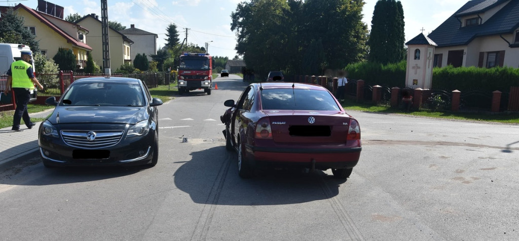 Wypadek w Paszkach Dużych