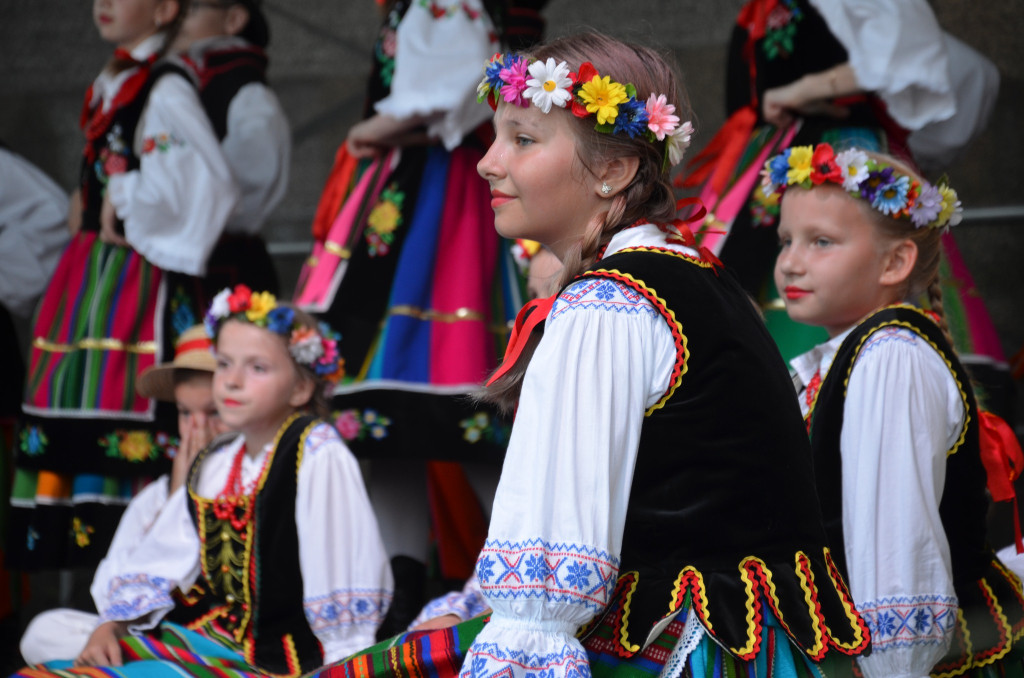 Dożynki gminno-parafialne w Ulanie-Majoracie