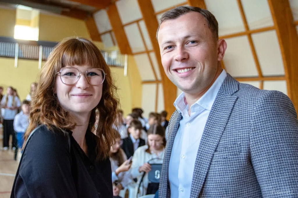 Rozpoczęcie roku szkolnego w I LO w Radzyniu