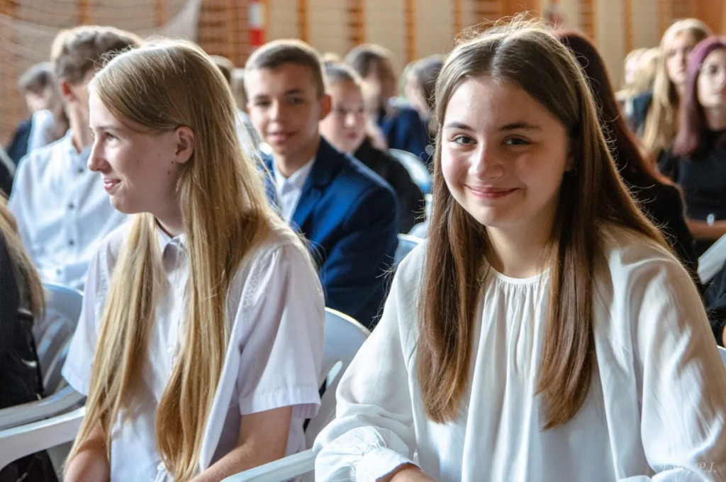 Rozpoczęcie roku szkolnego w I LO w Radzyniu