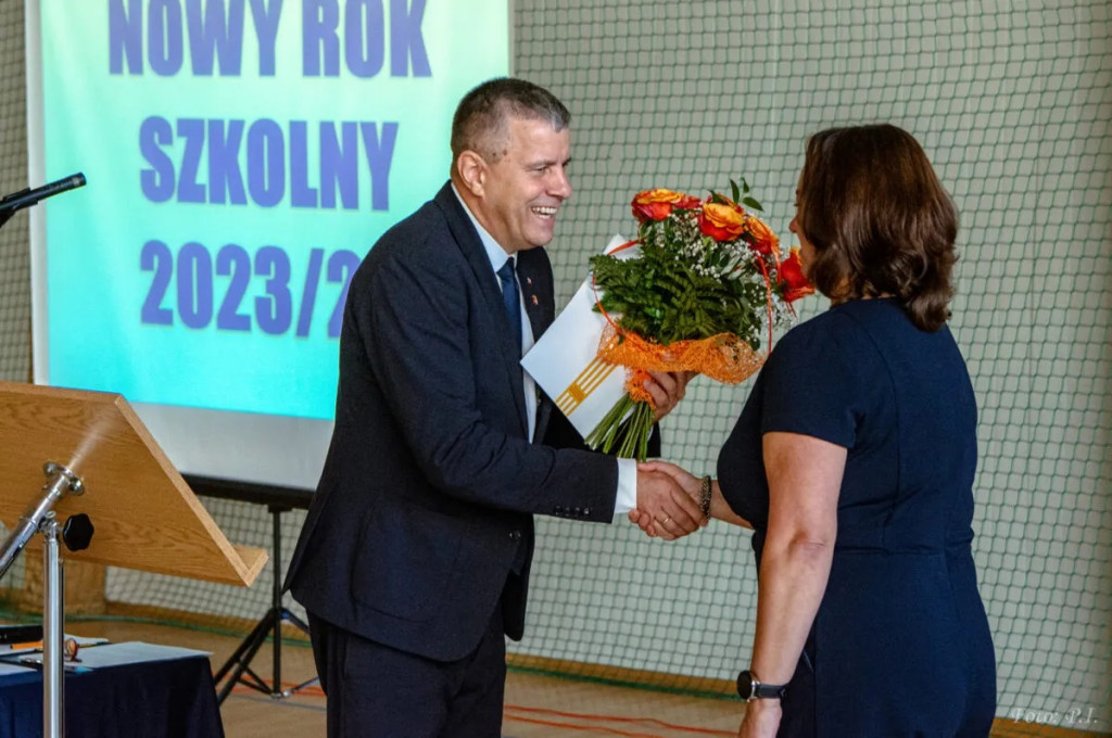 Rozpoczęcie roku szkolnego w I LO w Radzyniu