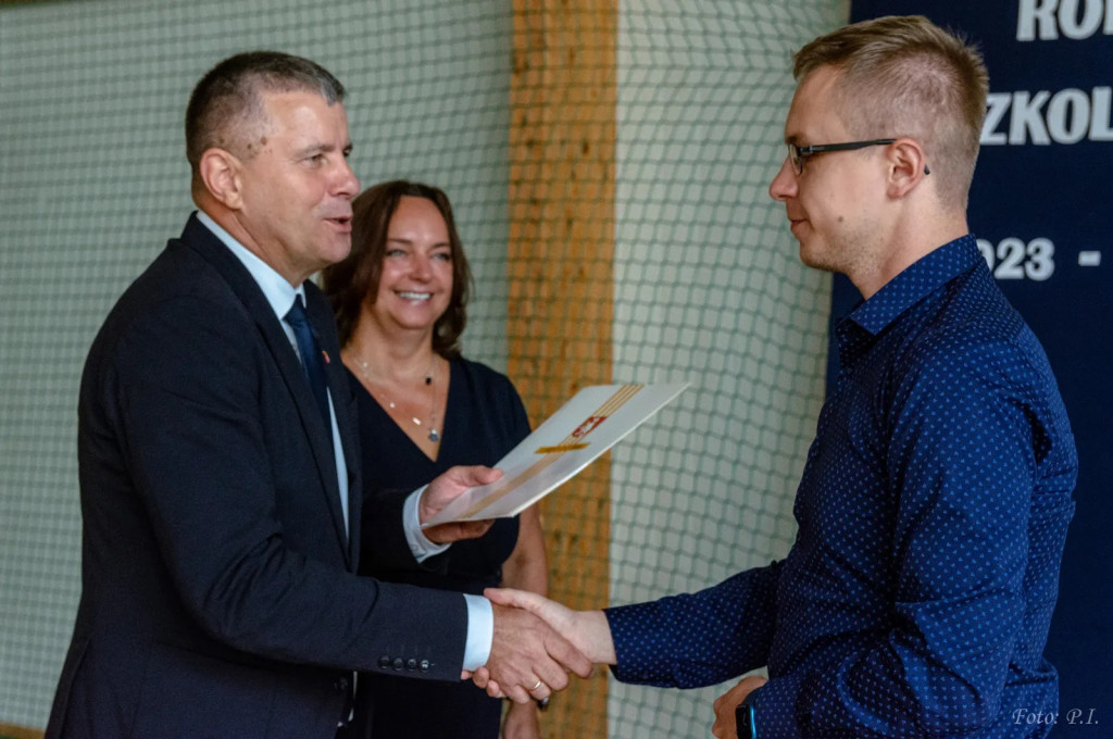 Rozpoczęcie roku szkolnego w I LO w Radzyniu