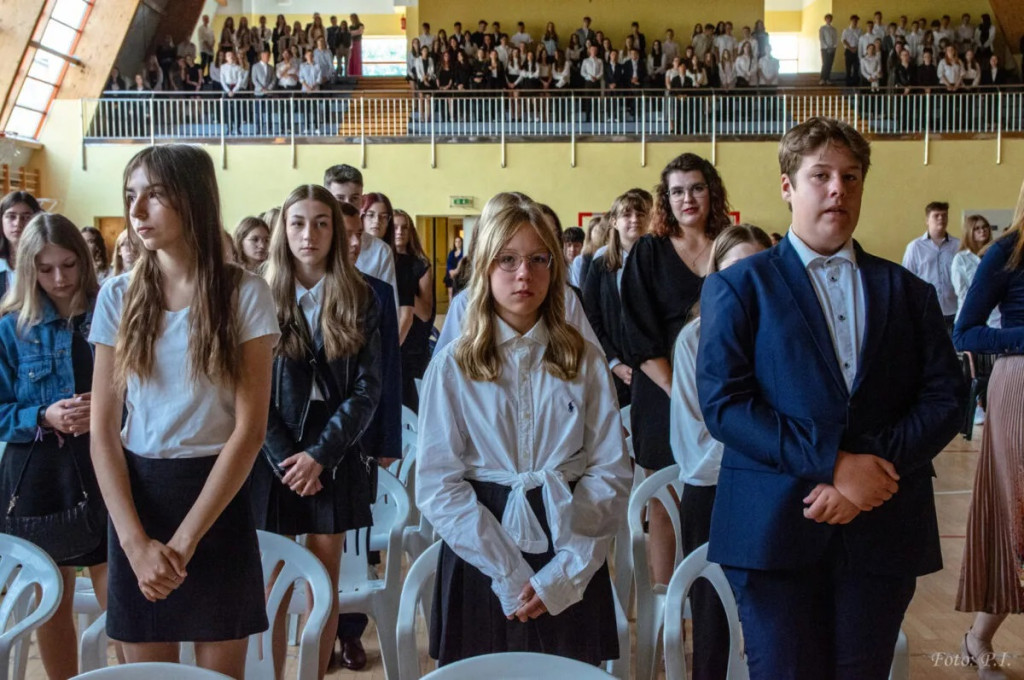 Rozpoczęcie roku szkolnego w I LO w Radzyniu