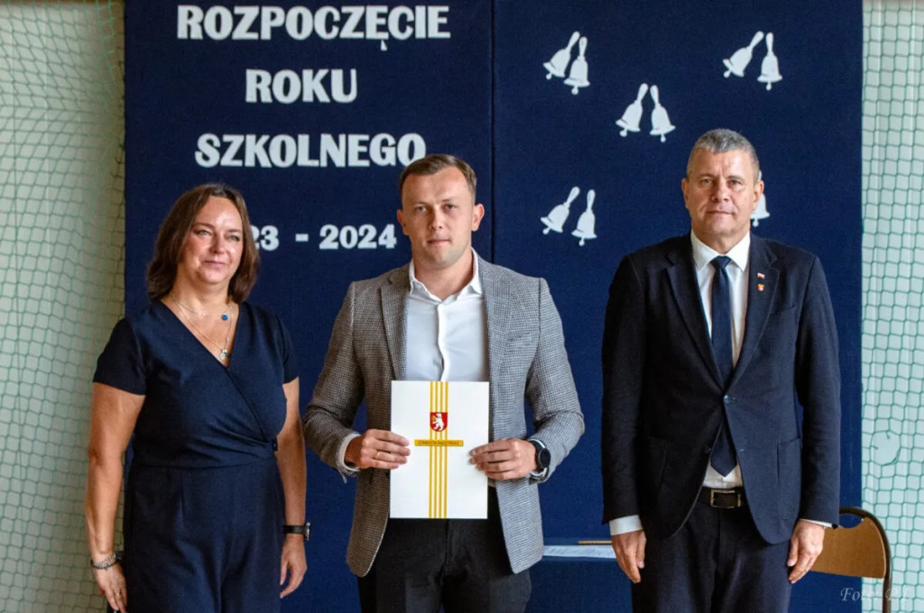 Rozpoczęcie roku szkolnego w I LO w Radzyniu