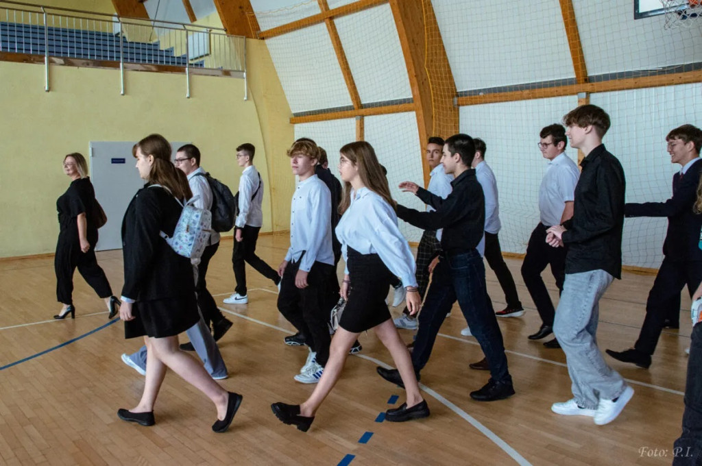 Rozpoczęcie roku szkolnego w I LO w Radzyniu