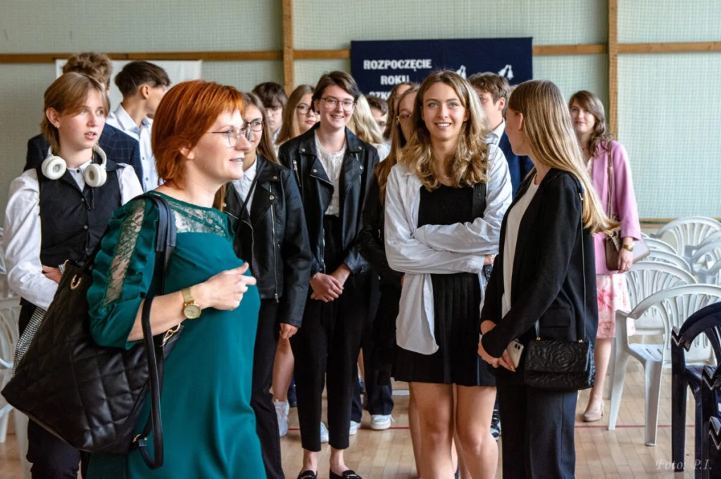 Rozpoczęcie roku szkolnego w I LO w Radzyniu