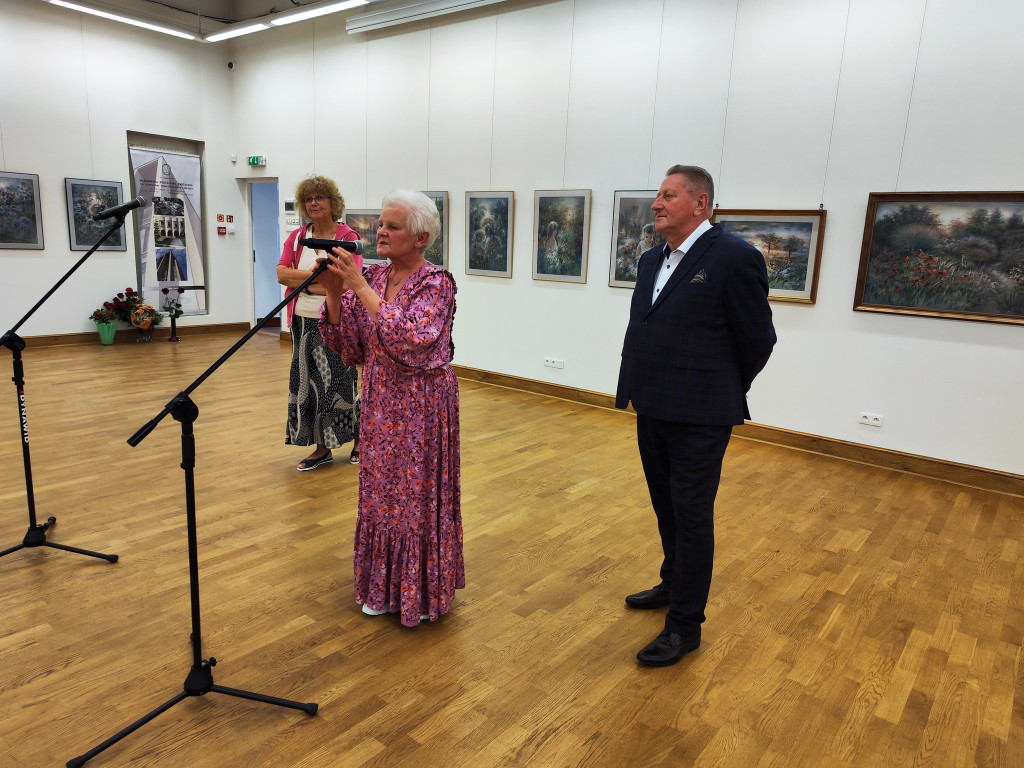 Wystawa obrazów Urszuli Pietras w WBP w Lublinie