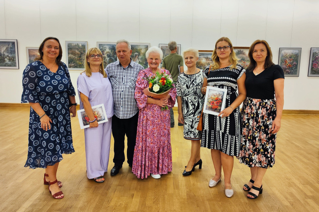 Wystawa obrazów Urszuli Pietras w WBP w Lublinie