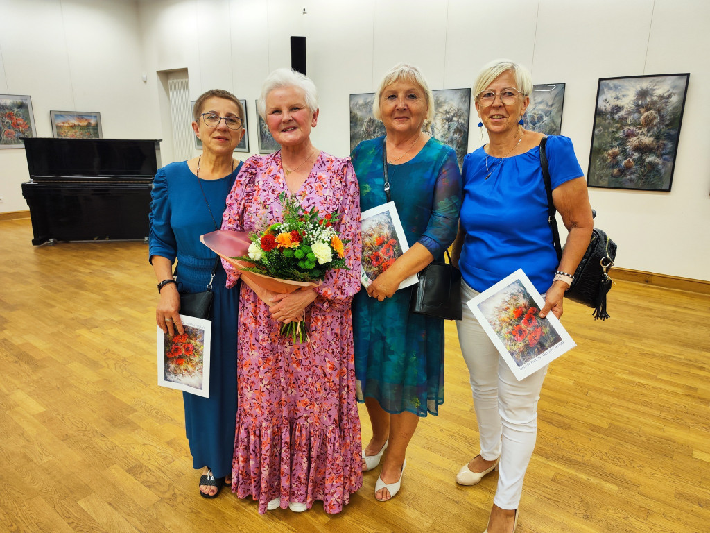 Wystawa obrazów Urszuli Pietras w WBP w Lublinie