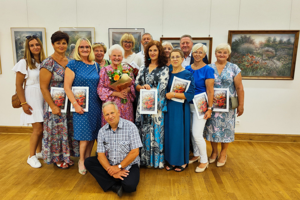 Wystawa obrazów Urszuli Pietras w WBP w Lublinie