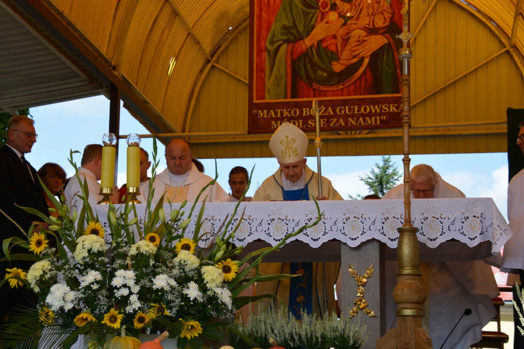 Delegacja gminy Radzyń na dożynkach diecezjalnych