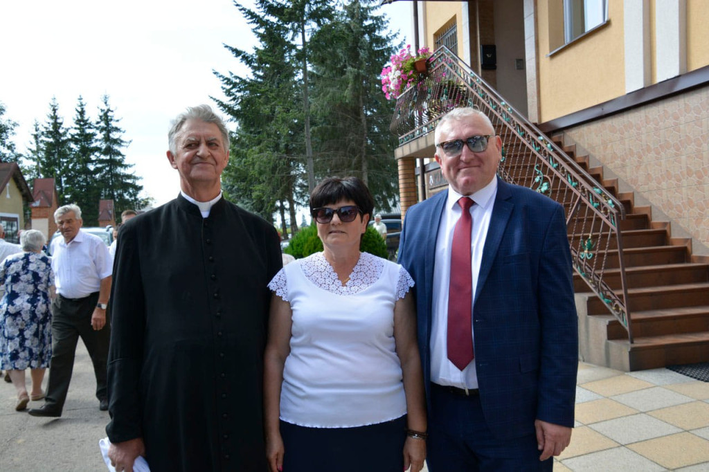 Delegacja gminy Radzyń na dożynkach diecezjalnych