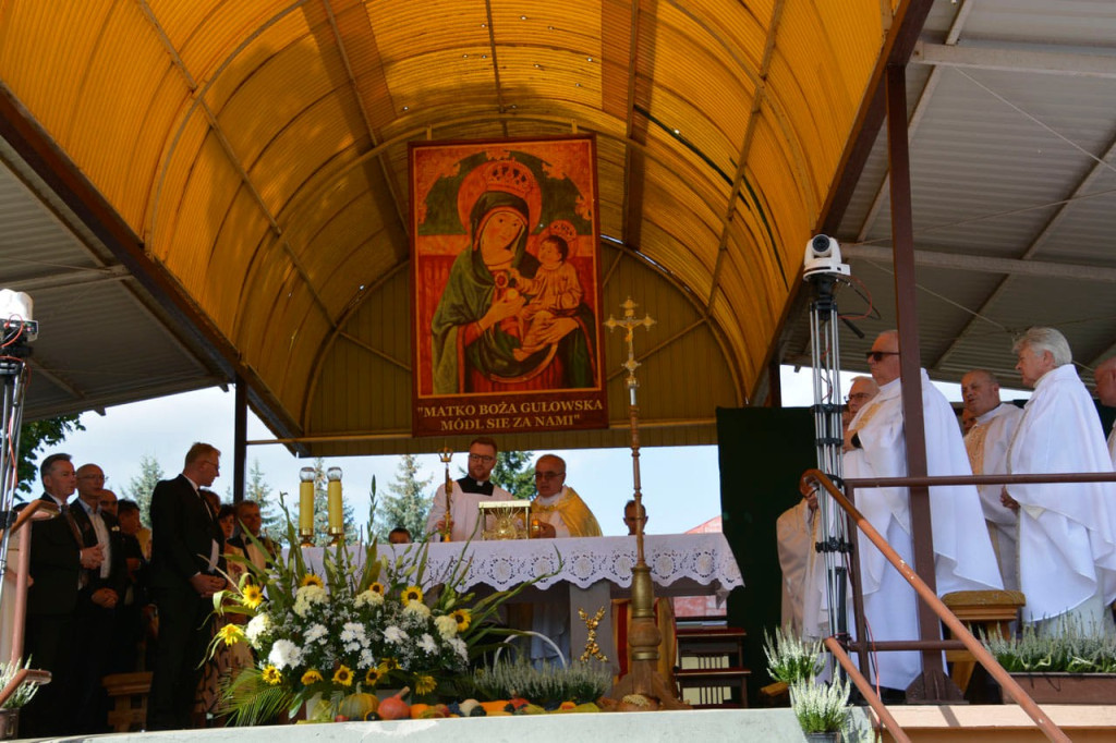 Delegacja gminy Radzyń na dożynkach diecezjalnych