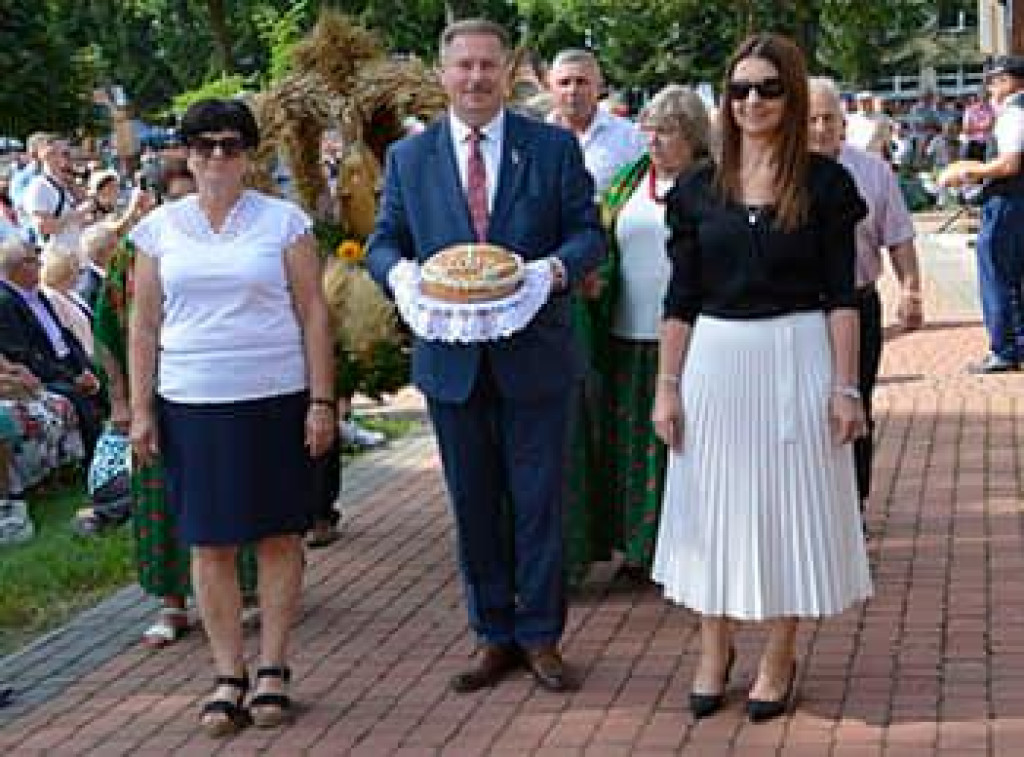 Delegacja gminy Radzyń na dożynkach diecezjalnych
