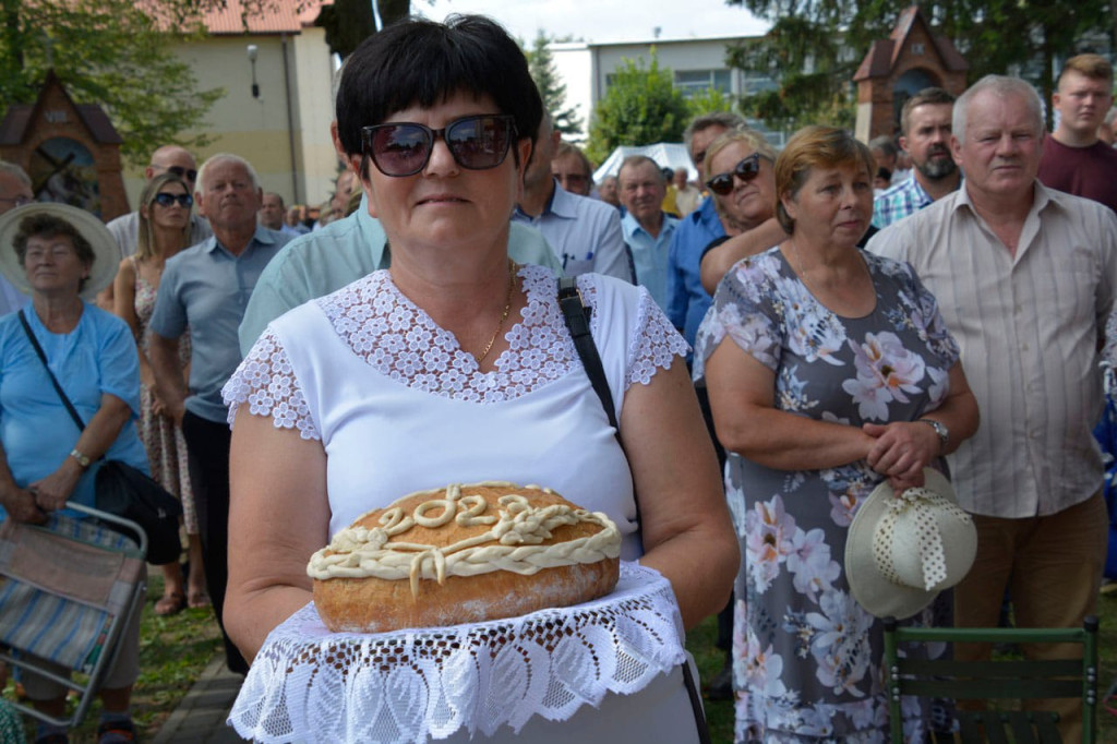 Delegacja gminy Radzyń na dożynkach diecezjalnych