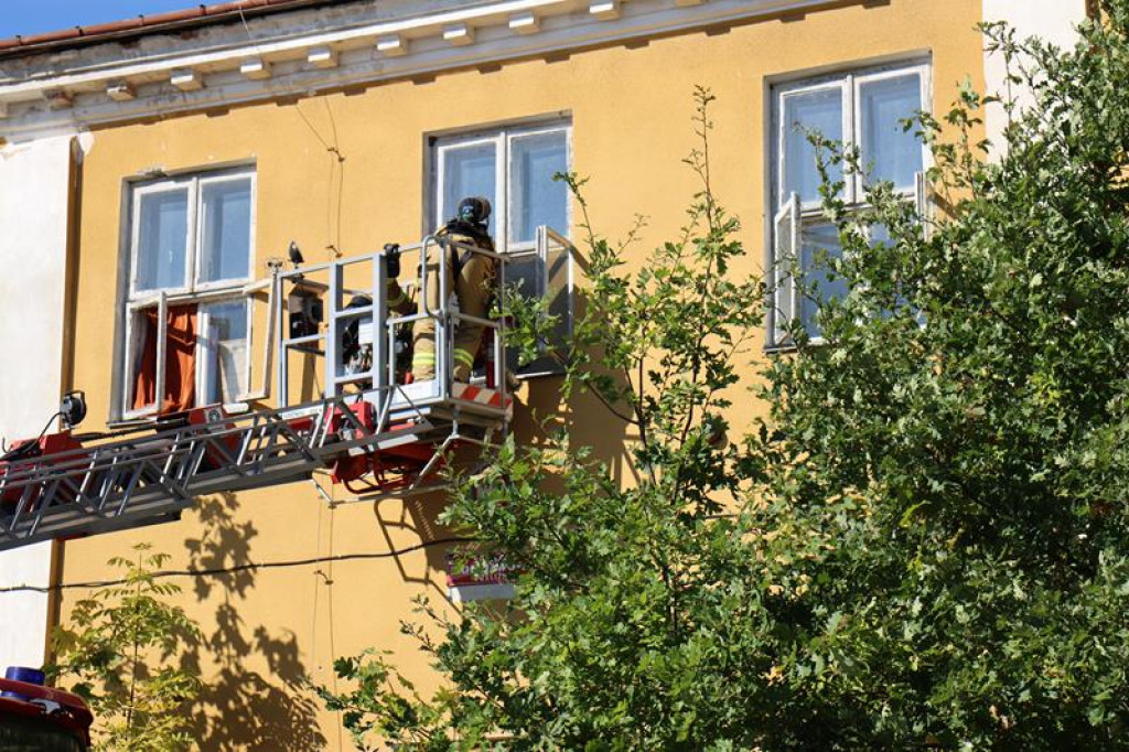 Ćwiczenia służb mundurowych w Żeliźnie i Witorożu