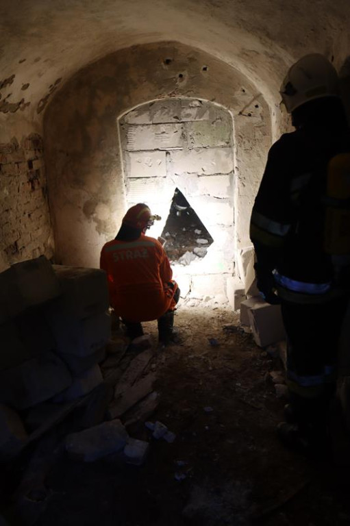 Ćwiczenia służb mundurowych w Żeliźnie i Witorożu