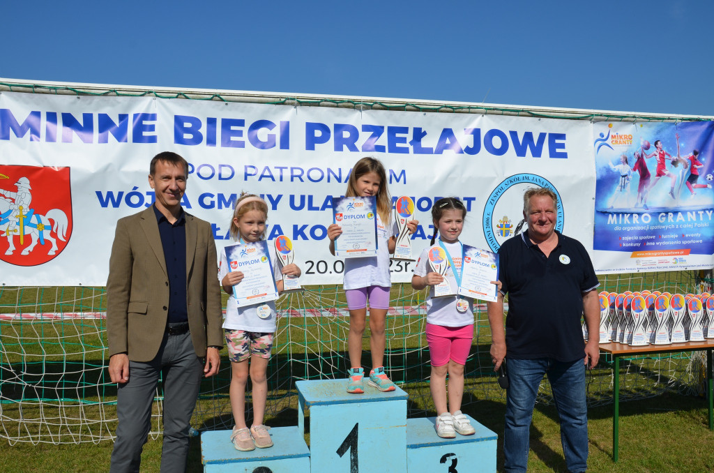 Gminne Biegi Przełajowe w Ulanie-Majoracie