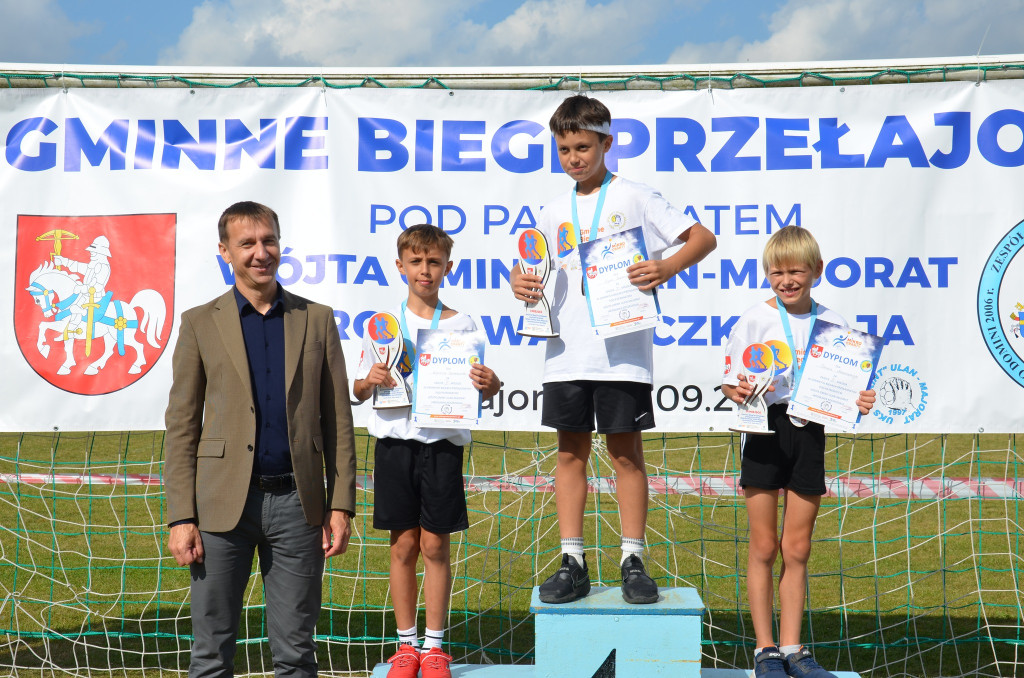 Gminne Biegi Przełajowe w Ulanie-Majoracie