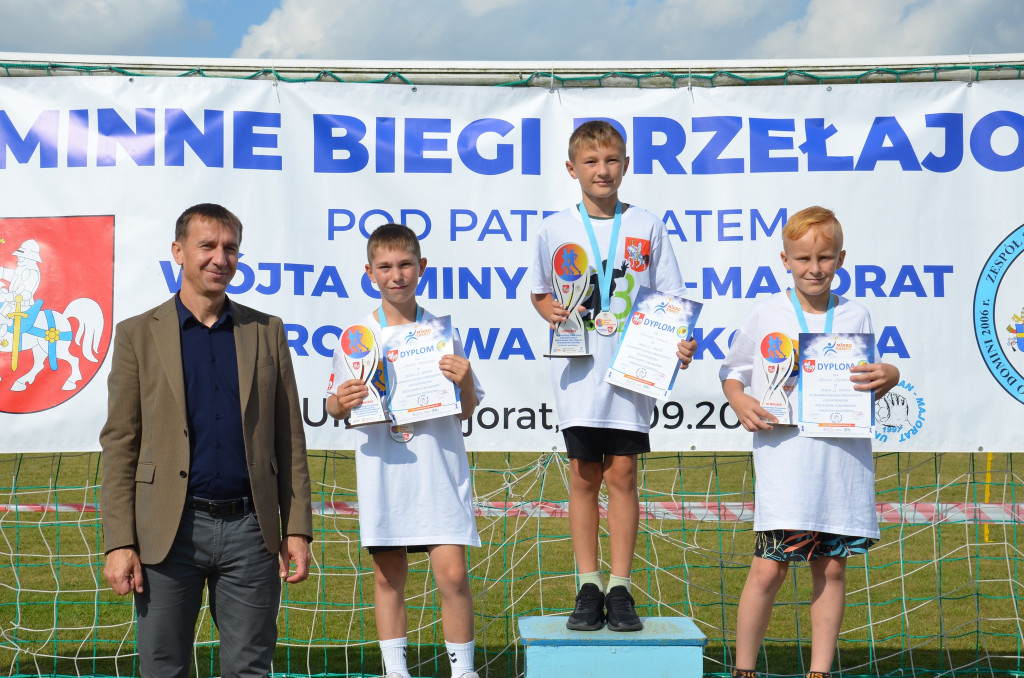 Gminne Biegi Przełajowe w Ulanie-Majoracie