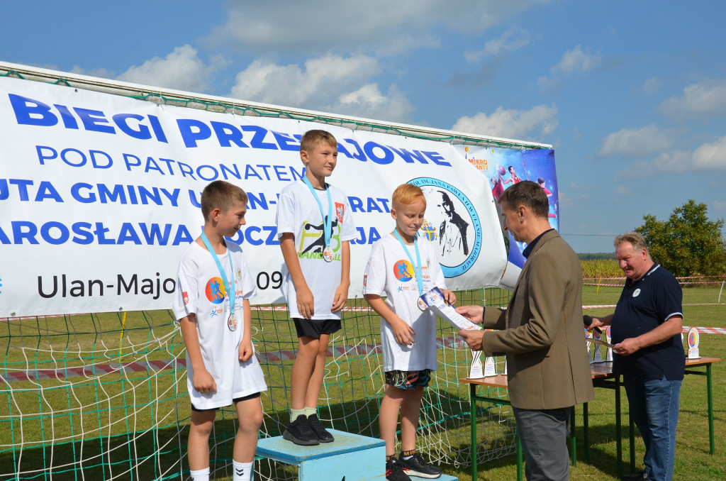 Gminne Biegi Przełajowe w Ulanie-Majoracie