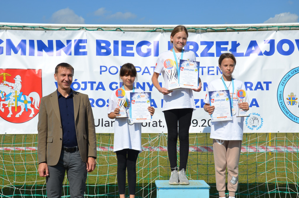 Gminne Biegi Przełajowe w Ulanie-Majoracie
