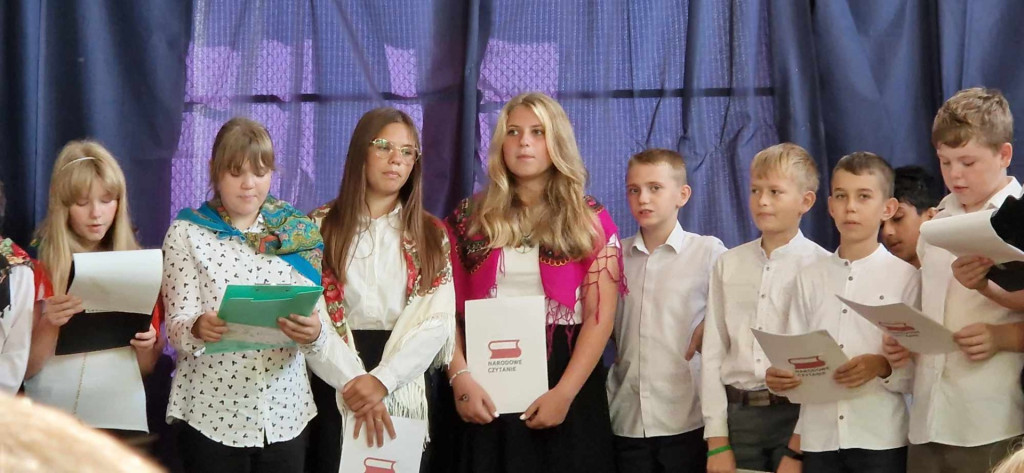 Narodowe Czytanie 2023 w ZS w Suchowoli