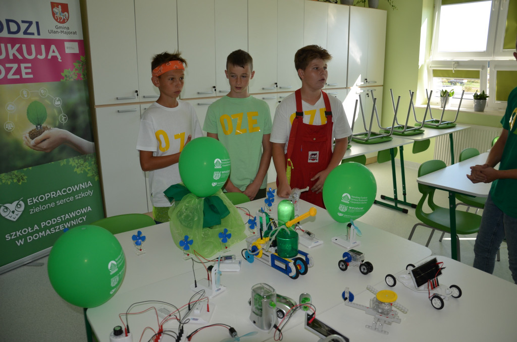 Otwarcie pracowni w szkole w Domaszewnicy