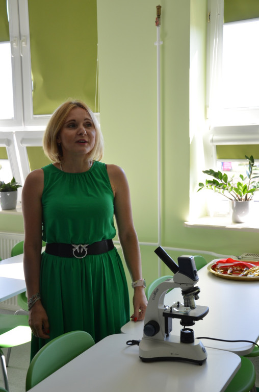 Otwarcie pracowni w szkole w Domaszewnicy