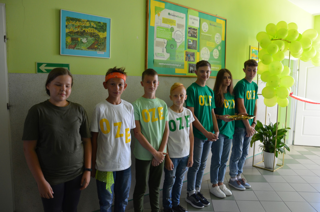 Otwarcie pracowni w szkole w Domaszewnicy