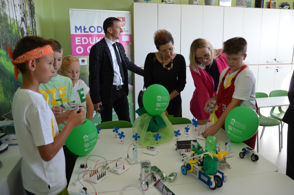 Otwarcie pracowni w szkole w Domaszewnicy