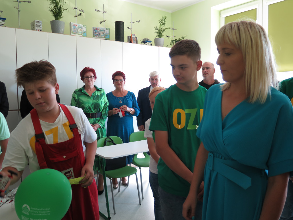 Otwarcie pracowni w szkole w Domaszewnicy