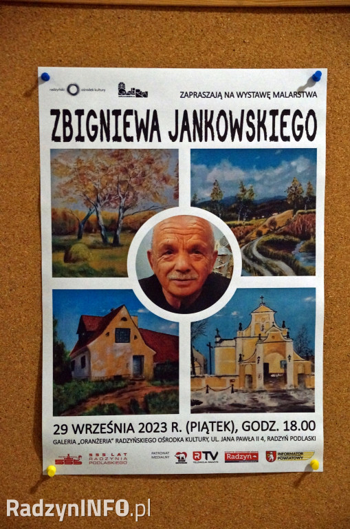 Wystawa obrazów Zbigniewa Jankowskiego