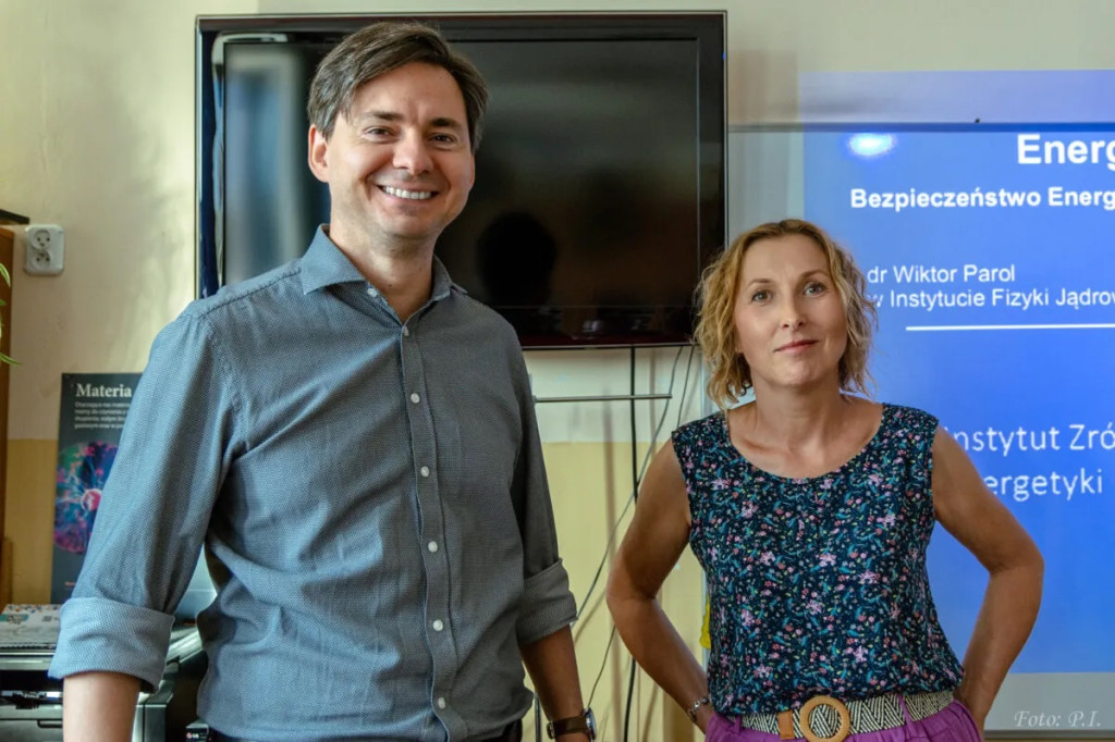 Wykład o energetyce jądrowej w I LO w Radzyniu