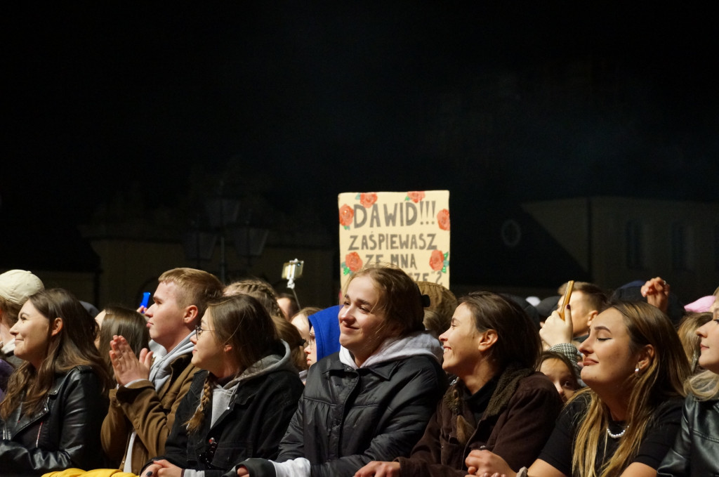 Koncert Dawida Kwiatkowskiego w Radzyniu