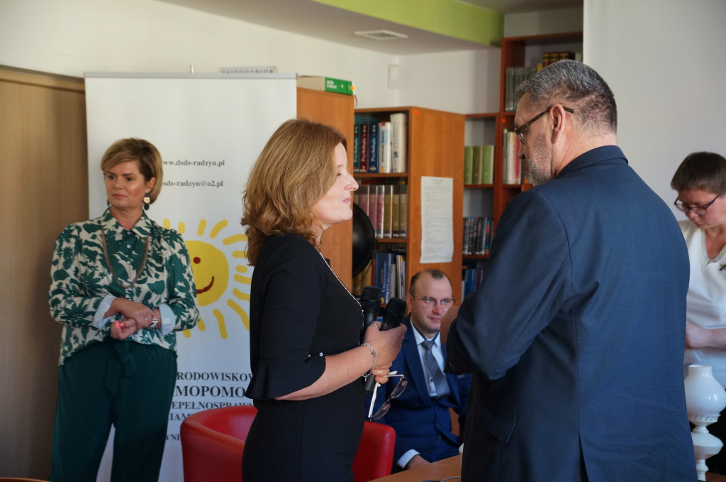 Akcja czytania wierszy przez podopiecznych DŚDS