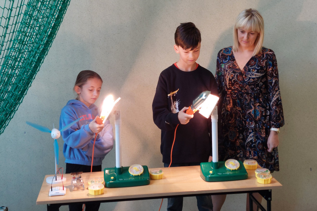 Warsztaty o OŹE w szkole w Domaszewnicy