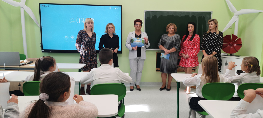 Warsztaty o OŹE w szkole w Domaszewnicy