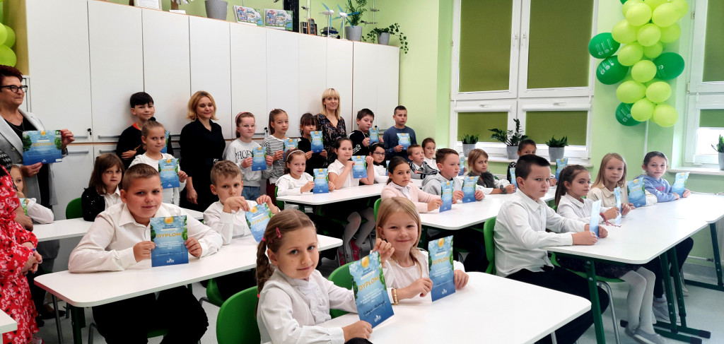 Warsztaty o OŹE w szkole w Domaszewnicy