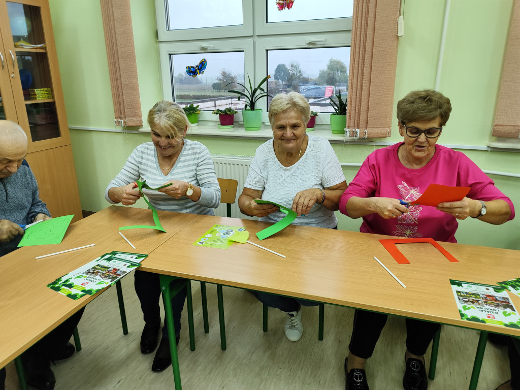 Warsztaty z OŹE w szkole w Domaszewnicy