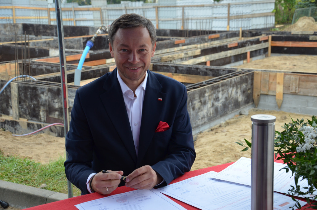Wmurowania kamienia węgielnego w Ulanie