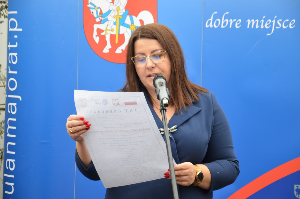 Wmurowania kamienia węgielnego w Ulanie