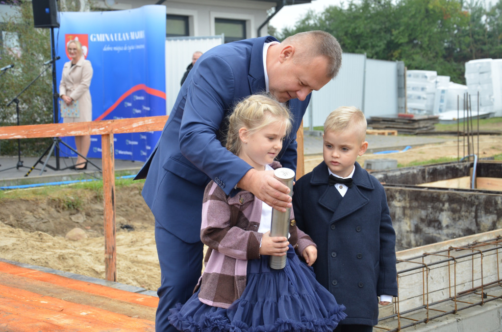 Wmurowania kamienia węgielnego w Ulanie