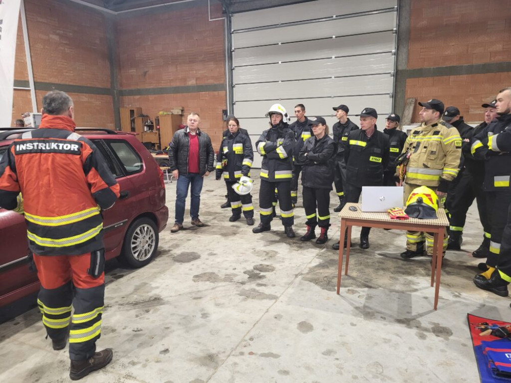 Szkolenie dla strażaków z OSP w Domaszewnicy