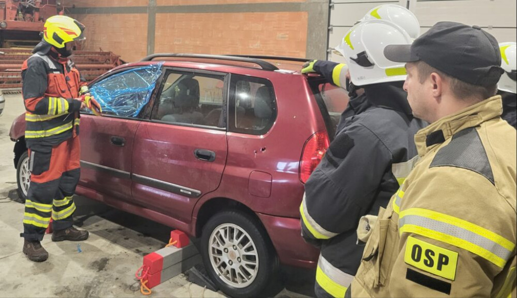 Szkolenie dla strażaków z OSP w Domaszewnicy