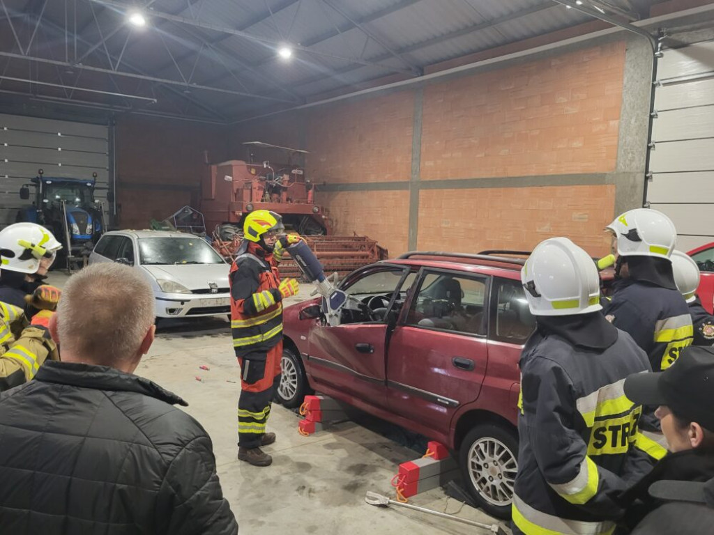 Szkolenie dla strażaków z OSP w Domaszewnicy